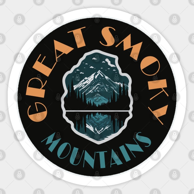 Great Smoky Mountains Sticker by BVHstudio